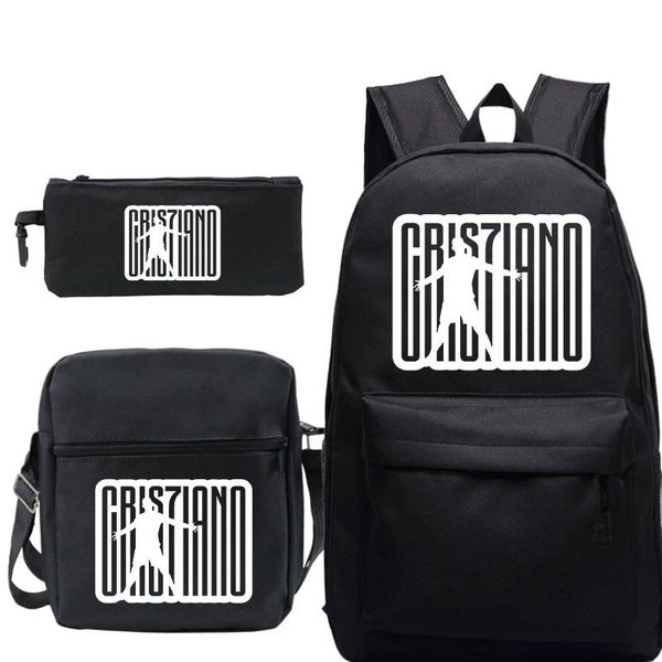 cristiano ronaldo cr7 backpacks school bagpacks casual knapsack 3 pcs/set backpack for teenage girls boys
cristiano ronaldo cr7 backpacks school bagpacks casual knapsack 3 pcs/set backpack for teenage girls boys