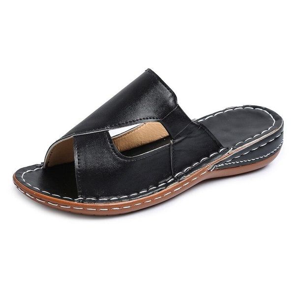 summer women sandals flats buckle strap ladies slides comfortable home beach slip on wedges shoes plus slippers 2021, Black
summer women sandals flats buckle strap ladies slides comfortable home beach slip on wedges shoes plus slippers 2021, Black