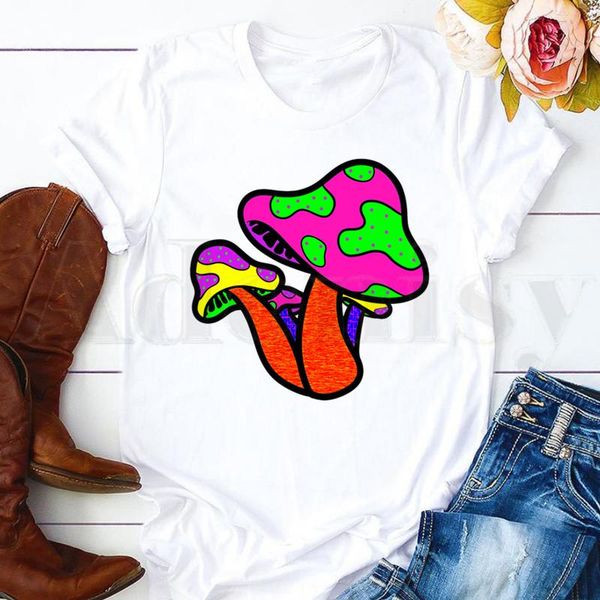 women's t-shirt short sleeve female tees harajuku vintaget shirts mushroom kawaii ulzzang graphic cartoon, White
women's t-shirt short sleeve female tees harajuku vintaget shirts mushroom kawaii ulzzang graphic cartoon, White