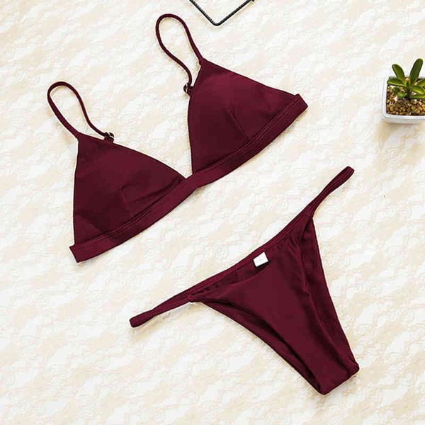 women 2021 micro set push up swimwear solid beach bathing brazilian thong swimsuit for girls bikini swim suit femme, White;black
women 2021 micro set push up swimwear solid beach bathing brazilian thong swimsuit for girls bikini swim suit femme, White;black