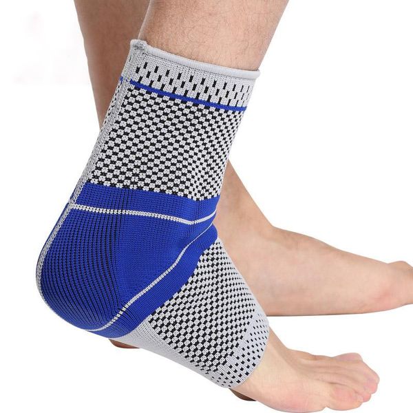 ankle support sports knitted nylon warm basketball football pressurized silicone, Blue;black
ankle support sports knitted nylon warm basketball football pressurized silicone, Blue;black
