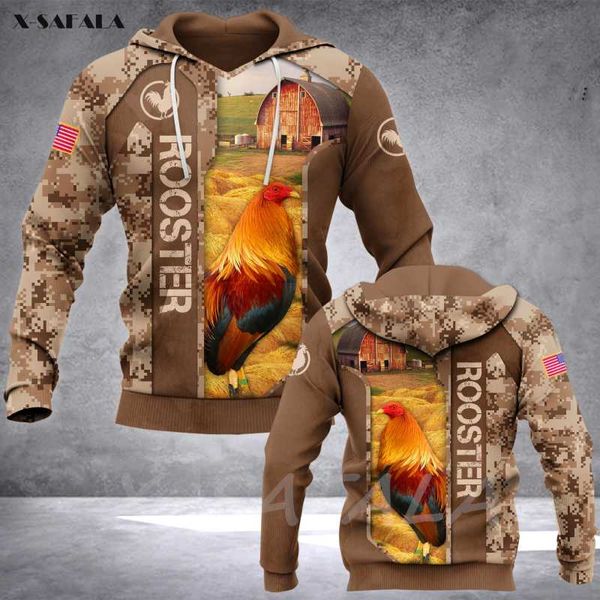 men's hoodies & sweatshirts army chicken rooster time game 3d printed hoodie man female zipper pullover sweatshirt hooded jersey street, Black
men's hoodies & sweatshirts army chicken rooster time game 3d printed hoodie man female zipper pullover sweatshirt hooded jersey street, Black