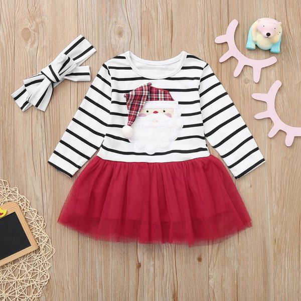 girl's dresses infant kids baby girl clothes cartoon santa christmas striped tutu tulle dress winter long sleeve xmas vestido, Red;yellow
girl's dresses infant kids baby girl clothes cartoon santa christmas striped tutu tulle dress winter long sleeve xmas vestido, Red;yellow