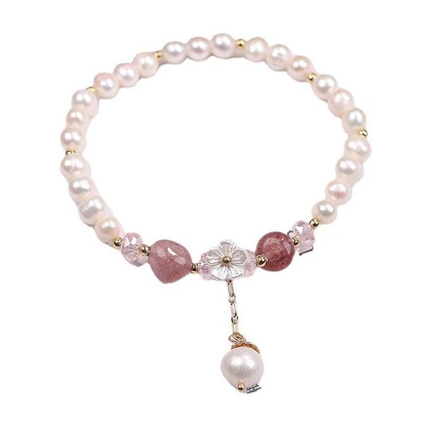 charm bracelets korean style irregular crystal fresh water pearl bracelet for woman simple friendship jewelri, Golden;silver
charm bracelets korean style irregular crystal fresh water pearl bracelet for woman simple friendship jewelri, Golden;silver