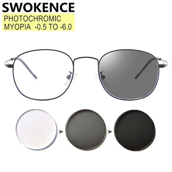 pochrom myopia glasses -0.5 to -6.0 prescription customizable women men round alloy frame chameleon spectacles f049 sunglasses, White;black
pochrom myopia glasses -0.5 to -6.0 prescription customizable women men round alloy frame chameleon spectacles f049 sunglasses, White;black
