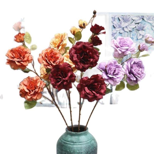 decorative flowers & wreaths 7pcs fake long stem rose (5heans/piece) 36" length simulation autumn roses for wedding centerpiece
decorative flowers & wreaths 7pcs fake long stem rose (5heans/piece) 36" length simulation autumn roses for wedding centerpiece
