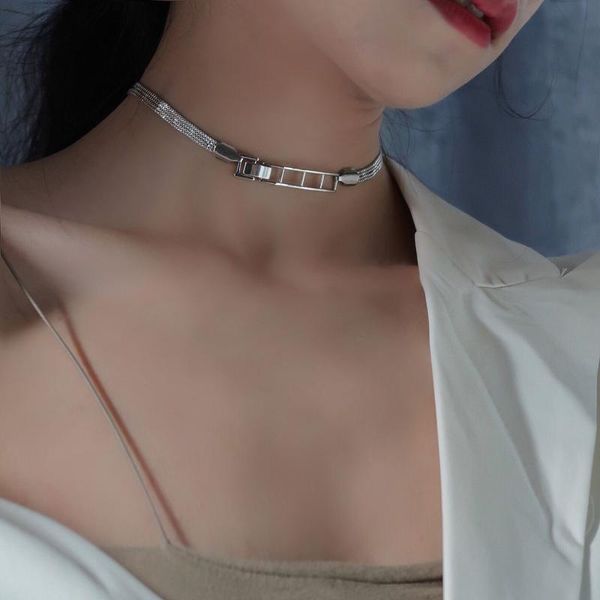 delicate jewelry chain necklace cool style design metal clip choker modern for women lady gifts chokers, Golden;silver
delicate jewelry chain necklace cool style design metal clip choker modern for women lady gifts chokers, Golden;silver