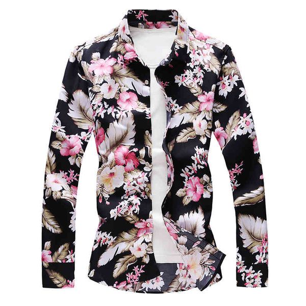 men's t-shirts men floral long sleeve shirt loose japanese streetwear print fashion 2021 flower casual shirts plus asian size m-6x, White;black
men's t-shirts men floral long sleeve shirt loose japanese streetwear print fashion 2021 flower casual shirts plus asian size m-6x, White;black