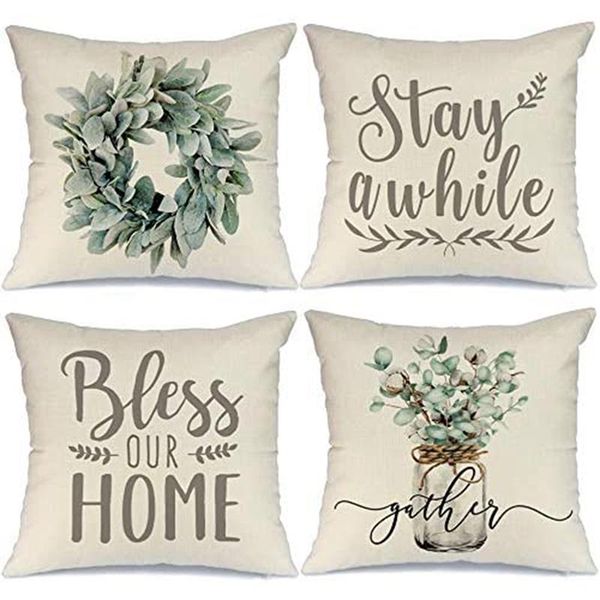 pillow case farmhouse decor covers 18x18 inch set of 4 throw farm decorations for couch sofa
pillow case farmhouse decor covers 18x18 inch set of 4 throw farm decorations for couch sofa
