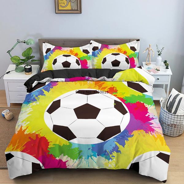 bedding sets 2-3 pcs football pattern luxury duvet cover pillowcase bedclothes twin//king size bed room for kids
bedding sets 2-3 pcs football pattern luxury duvet cover pillowcase bedclothes twin//king size bed room for kids