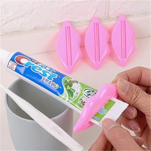 household lip kiss dispenser toothpaste cream squeezer tube rolling holder bathroom accessories toothbrush holders
household lip kiss dispenser toothpaste cream squeezer tube rolling holder bathroom accessories toothbrush holders