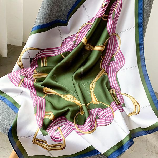 scarves 2021 stripe print beach towel summer seaside kerchief sunscreen silk lady winter 70x70cm scarf, Blue;gray
scarves 2021 stripe print beach towel summer seaside kerchief sunscreen silk lady winter 70x70cm scarf, Blue;gray