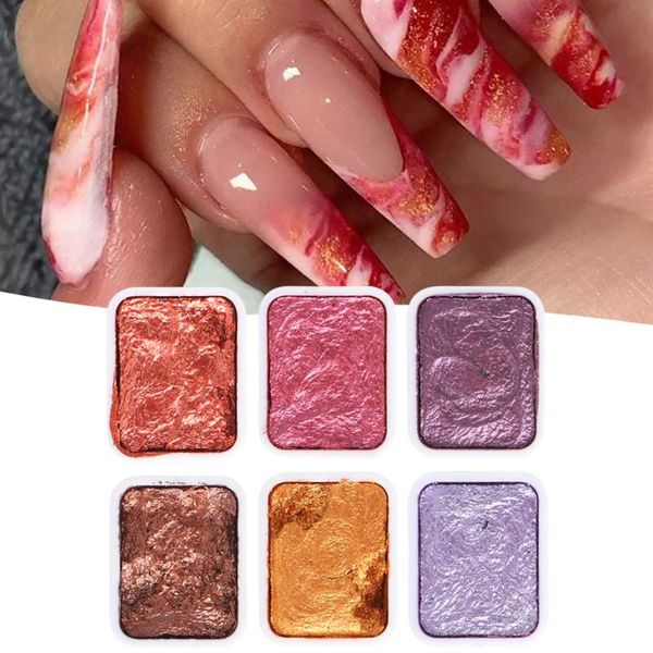 nail glitter 1pcs shimmer watercolor smoke art solid pigment paint block charms drawing polish diy manicure accessories ly1915, Silver;gold
nail glitter 1pcs shimmer watercolor smoke art solid pigment paint block charms drawing polish diy manicure accessories ly1915, Silver;gold