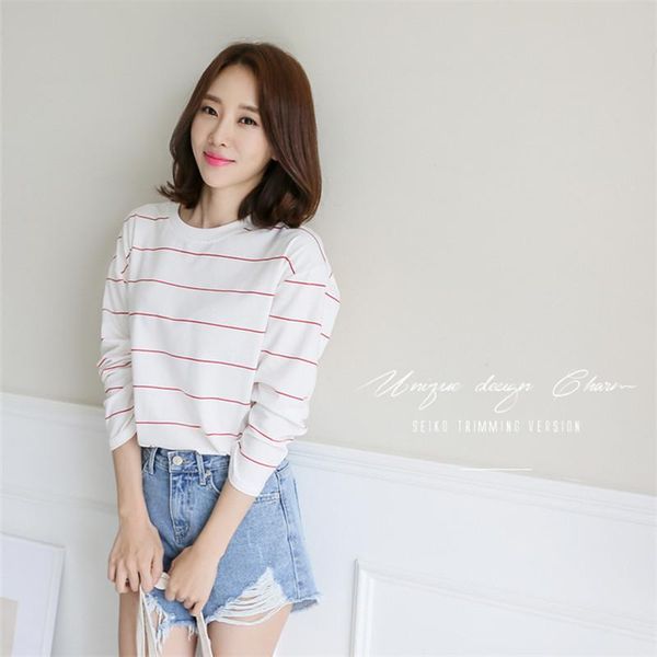 women's t-shirt 2021 spandex full broadcloth tumblr korean casual solid cotton spring round neck ladies bottoming shirt tees, White
women's t-shirt 2021 spandex full broadcloth tumblr korean casual solid cotton spring round neck ladies bottoming shirt tees, White