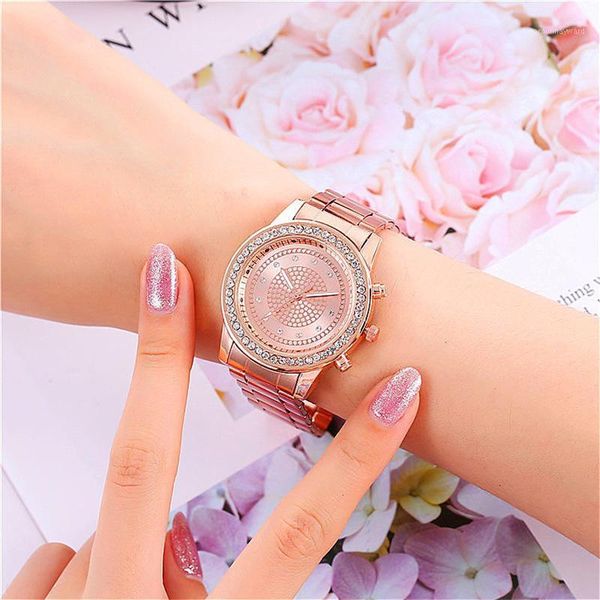 wristwatches brand quartz women watch diamond full stainless steel ladies golden fashion wrist watches waterproof girls for female clock, Slivery;brown
wristwatches brand quartz women watch diamond full stainless steel ladies golden fashion wrist watches waterproof girls for female clock, Slivery;brown