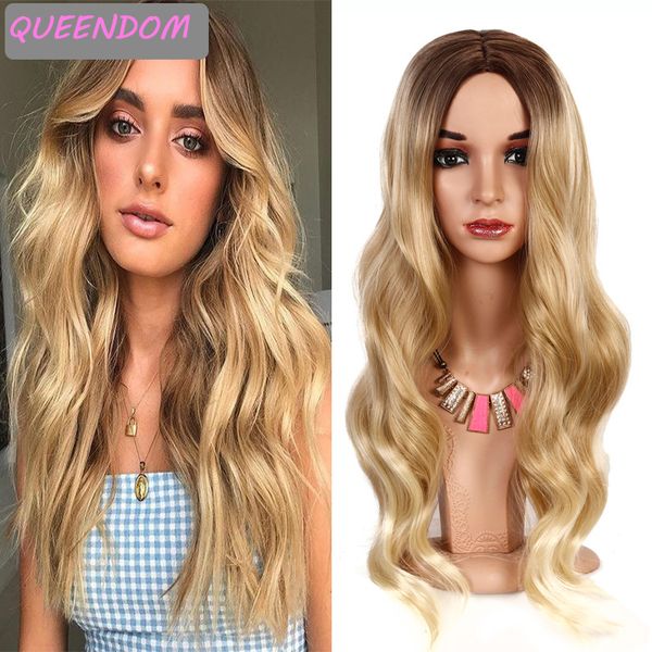 ombre blonde long body wave wig honey blonde natural wave cosplay wig synthetic heat resistant middle part lolita wigs for women, Black
ombre blonde long body wave wig honey blonde natural wave cosplay wig synthetic heat resistant middle part lolita wigs for women, Black