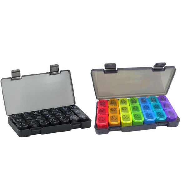 storage bottles & jars weekly organizer 3 times a day 7 portable pills case safe and odorless handy
storage bottles & jars weekly organizer 3 times a day 7 portable pills case safe and odorless handy