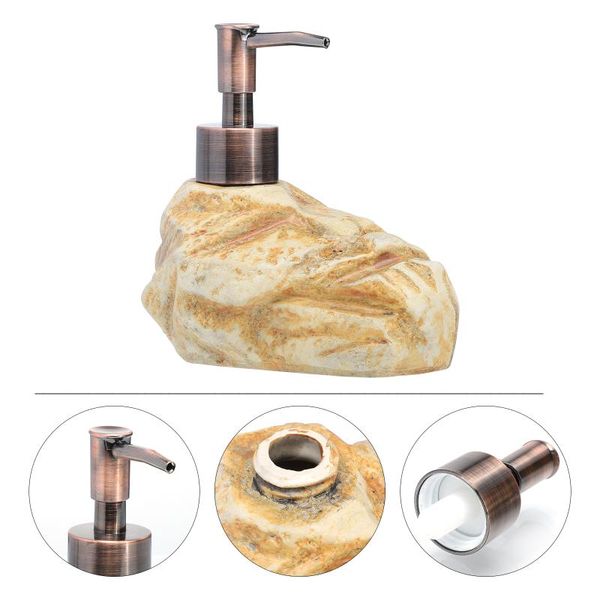 liquid soap dispenser 1pc bathroom shower bottle imitation stone ceramic sub-bottling lotion
liquid soap dispenser 1pc bathroom shower bottle imitation stone ceramic sub-bottling lotion