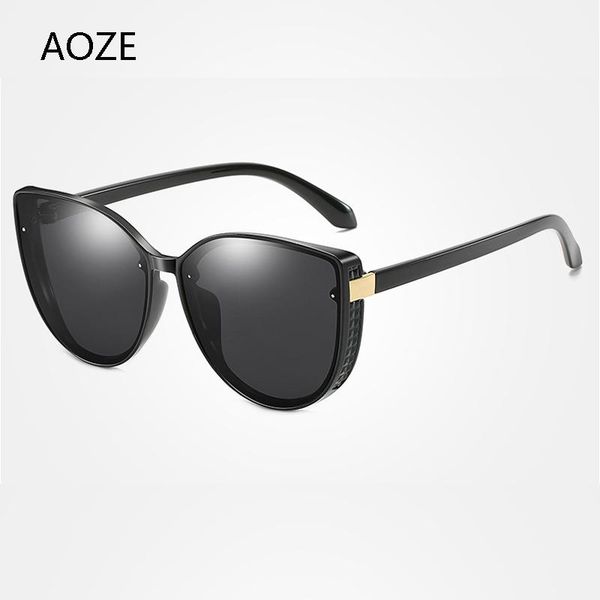 sunglasses aoze 2021 cat eye women men sun glasses eyewear eyeglasses shade fashion driving uv, White;black
sunglasses aoze 2021 cat eye women men sun glasses eyewear eyeglasses shade fashion driving uv, White;black