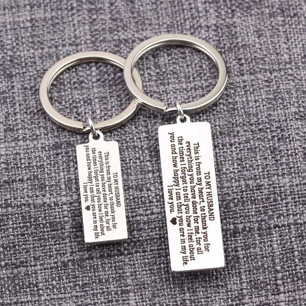 keychains to my husband this is from heart thank you for everything have done engraved keychain bag charm gifts kingring, Silver
keychains to my husband this is from heart thank you for everything have done engraved keychain bag charm gifts kingring, Silver