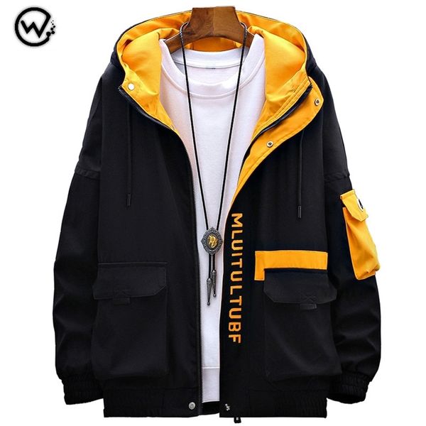 men clothing long sleeve baseball jackets windbreaker zipper design male outwear casual streetwear plus size 4xl erkekler ceket 210811, Black;brown
men clothing long sleeve baseball jackets windbreaker zipper design male outwear casual streetwear plus size 4xl erkekler ceket 210811, Black;brown