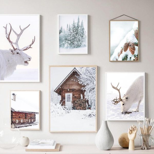 paintings christmas winter forest moose cone canvas painting art nordic posters and prints wall pictures for living room decor frameless
paintings christmas winter forest moose cone canvas painting art nordic posters and prints wall pictures for living room decor frameless