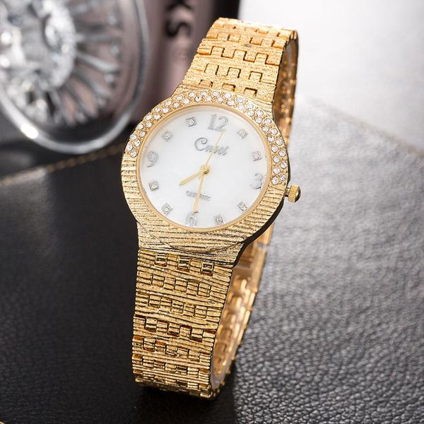 women watches luxury gold quartz wristwatches ladies bracelet dress clock relogio feminino, Slivery;brown
women watches luxury gold quartz wristwatches ladies bracelet dress clock relogio feminino, Slivery;brown