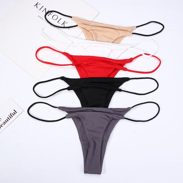 thin strappy women thongs and g strings plus size low rise female tanga cotton bikini underwear s-xl solid color panties, Black;pink
thin strappy women thongs and g strings plus size low rise female tanga cotton bikini underwear s-xl solid color panties, Black;pink