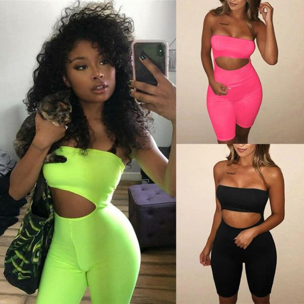 women's jumpsuits & rompers women off shoulder playsuit bodycon sleeveless jumpsuit strapless solid short, Black;white
women's jumpsuits & rompers women off shoulder playsuit bodycon sleeveless jumpsuit strapless solid short, Black;white