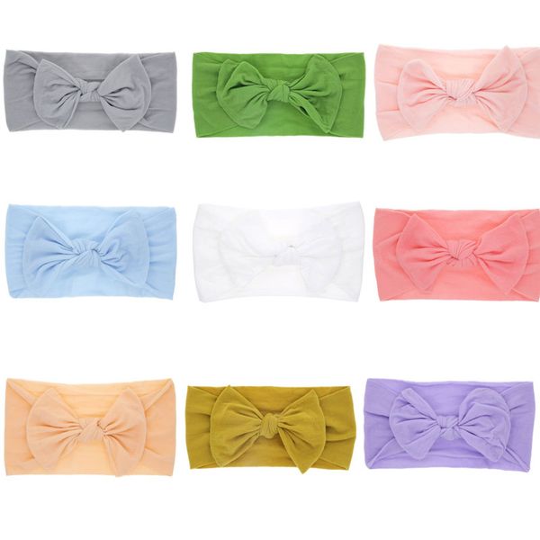 newborn baby solid color nylon bowknots headbands turban girl elastic hairbands fashion headwear hair accessories, Slivery;white
newborn baby solid color nylon bowknots headbands turban girl elastic hairbands fashion headwear hair accessories, Slivery;white
