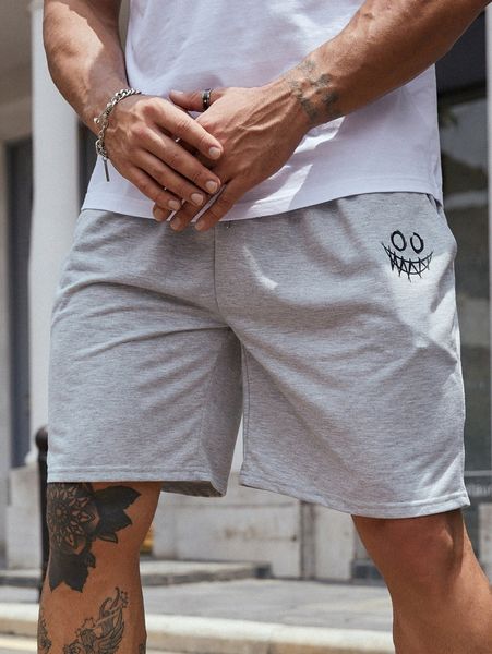 extended sizes men cartoon graphic drawstring waist track shorts k2om#, Black
extended sizes men cartoon graphic drawstring waist track shorts k2om#, Black