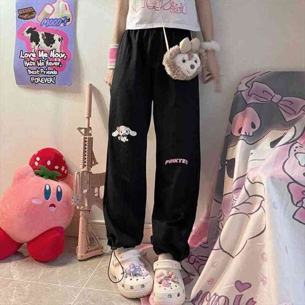 anime pants kawaii early autumn print wide leg pant fashion japanese cute joggers women high waist casual clothes, Black;white
anime pants kawaii early autumn print wide leg pant fashion japanese cute joggers women high waist casual clothes, Black;white