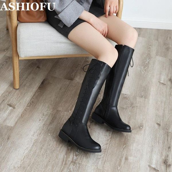 boots ashiofu handmade wholesale women's party prom shoelace knee high black faux-leather evening club fashion
boots ashiofu handmade wholesale women's party prom shoelace knee high black faux-leather evening club fashion