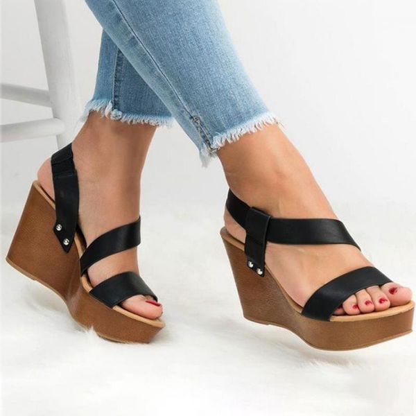 sandals summer high wedges heel fashion open toe platform elevator women shoes pumps 2021, Black
sandals summer high wedges heel fashion open toe platform elevator women shoes pumps 2021, Black