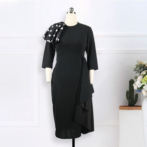 dress women dressed up bodycon half shreds polka dot pencil lady of elegant girlish modest african office size xl tues, Black;gray
dress women dressed up bodycon half shreds polka dot pencil lady of elegant girlish modest african office size xl tues, Black;gray