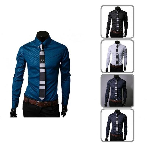 men's casual shirts anti-iron fabulous buttons male shirt anti-wrinkle slim for dating, White;black
men's casual shirts anti-iron fabulous buttons male shirt anti-wrinkle slim for dating, White;black