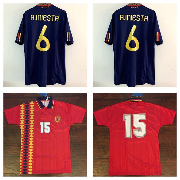 2008 2012 1996 1994 final 2010 spain retro soccer jerseys raul a.iniesta pique xavi villa torres david villa camiseta football shirt11, Black;yellow
2008 2012 1996 1994 final 2010 spain retro soccer jerseys raul a.iniesta pique xavi villa torres david villa camiseta football shirt11, Black;yellow