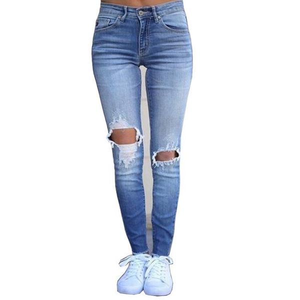 high waist jeans for 2021 women summer autumn streetwear ripped holes frayed denim pencil pants plus size women's, Blue
high waist jeans for 2021 women summer autumn streetwear ripped holes frayed denim pencil pants plus size women's, Blue