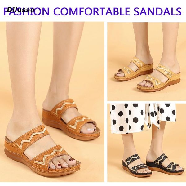 women summer slip-on wedges beach open toe breathable sandals embroidery shoes outdoor casual fashion slippers home flip, Black
women summer slip-on wedges beach open toe breathable sandals embroidery shoes outdoor casual fashion slippers home flip, Black