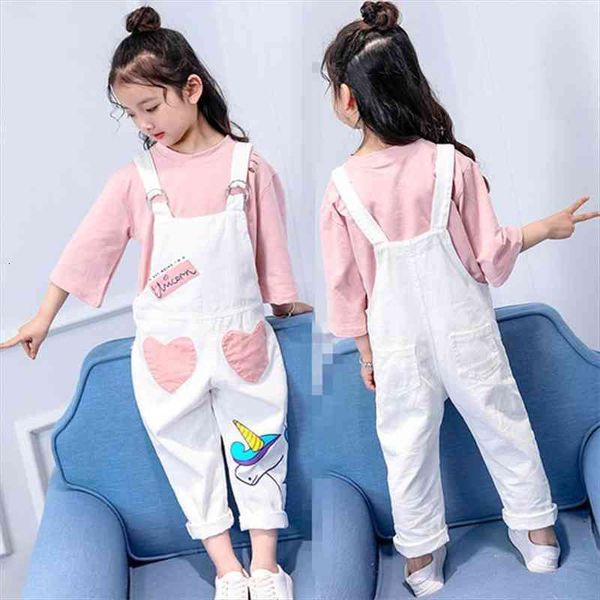 summer girls pants white bib overalls denim jumpsuit baby girls cartoon patch braces comfortable childrens clothes rompers, Blue
summer girls pants white bib overalls denim jumpsuit baby girls cartoon patch braces comfortable childrens clothes rompers, Blue