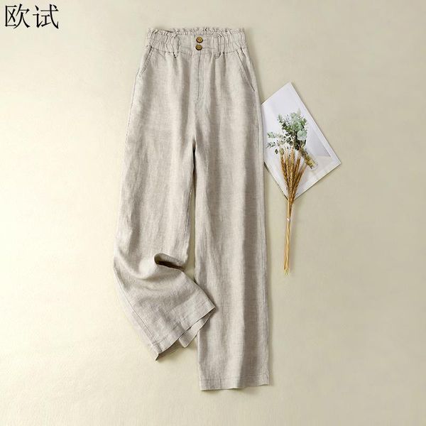women's pants & capris women cotton linen harem spring autumn woman loose casual mujer femme wide leg pant trousers ladies arrival 2021, Black;white
women's pants & capris women cotton linen harem spring autumn woman loose casual mujer femme wide leg pant trousers ladies arrival 2021, Black;white