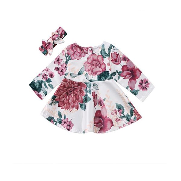 girl's dresses flowers print cute fashion dress born infant baby girls cotton long sleeve a-lin knee-length headband 2pcs 0-24m, Red;yellow
girl's dresses flowers print cute fashion dress born infant baby girls cotton long sleeve a-lin knee-length headband 2pcs 0-24m, Red;yellow