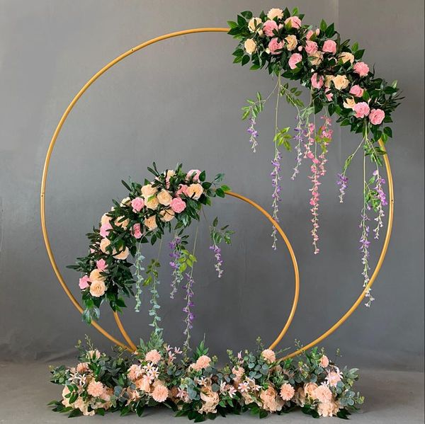 party decoration metal wedding arch frame mariage circle round backdrop stand background single pole outdoor lawn flower door shelf
party decoration metal wedding arch frame mariage circle round backdrop stand background single pole outdoor lawn flower door shelf