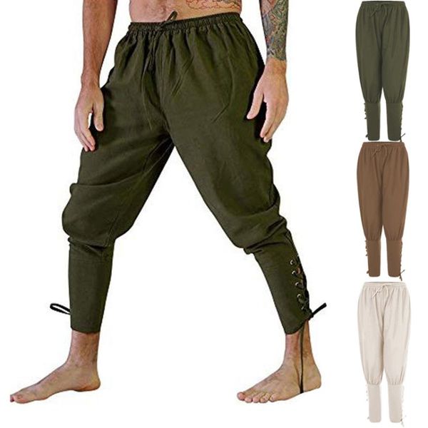 men's pants men's casual prince solid stage knight trousers men bandage pirate medieval cos costume male clothing, Black
men's pants men's casual prince solid stage knight trousers men bandage pirate medieval cos costume male clothing, Black