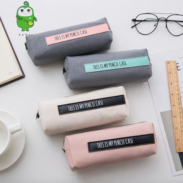 kawaii cartoon canvas pencil bag stationery cute case for school office supplies student kid gift bags
kawaii cartoon canvas pencil bag stationery cute case for school office supplies student kid gift bags