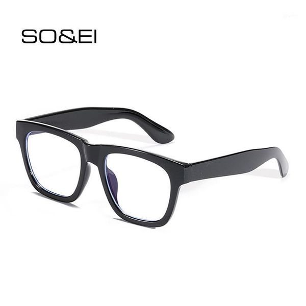 so&ei fashion square anti-blu-ray women glasses frame clear lens eyewear vintage men optical computer goggles sunglasses frames1, Black
so&ei fashion square anti-blu-ray women glasses frame clear lens eyewear vintage men optical computer goggles sunglasses frames1, Black