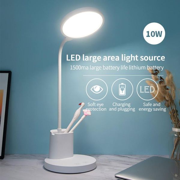 table lamps touch dimmable led desk lamp eye protection reading light with pen holder usb rechargeable for office dorm room
table lamps touch dimmable led desk lamp eye protection reading light with pen holder usb rechargeable for office dorm room