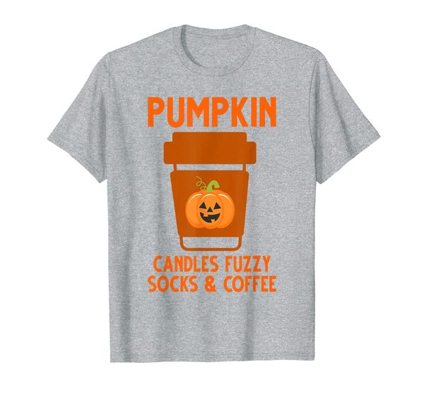 pumpkin candles fuzzy socks coffee t-shirt, White;black
pumpkin candles fuzzy socks coffee t-shirt, White;black