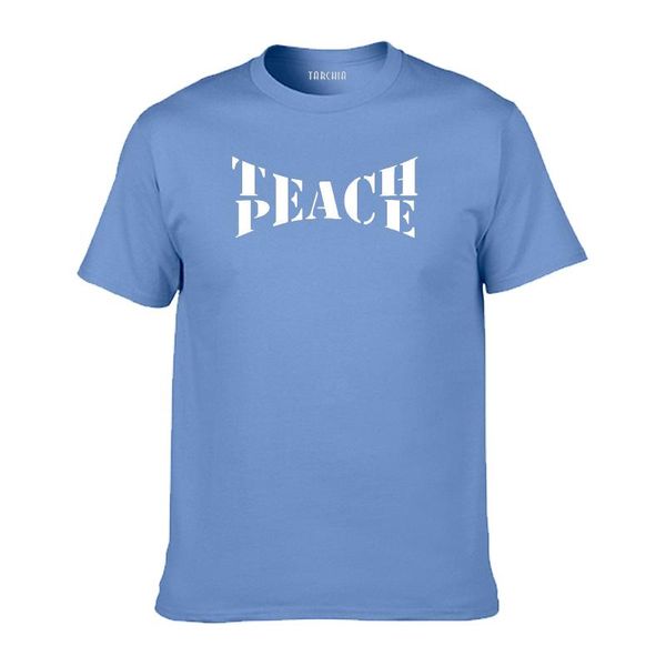 men's t-shirts tarchia 2021 fashion summer t-shirt cotton teach peace blend tees men short sleeve boy casual homme tshirt t shirt plus, White;black
men's t-shirts tarchia 2021 fashion summer t-shirt cotton teach peace blend tees men short sleeve boy casual homme tshirt t shirt plus, White;black