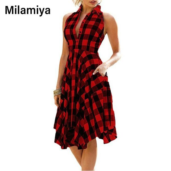 casual dresses for women 2021 summer midi dress sleeveless plaid print a-line beach vestidos robe femme sukienki, Black;gray
casual dresses for women 2021 summer midi dress sleeveless plaid print a-line beach vestidos robe femme sukienki, Black;gray